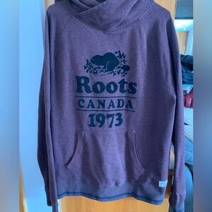 Roots Maroon Sweatshirt hoodie Cabin Collection